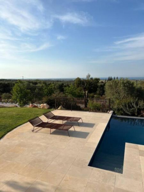 Luxury villa with breathtaking panoramic sea view.